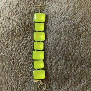 Ann Taylor Neon Green Bracelet